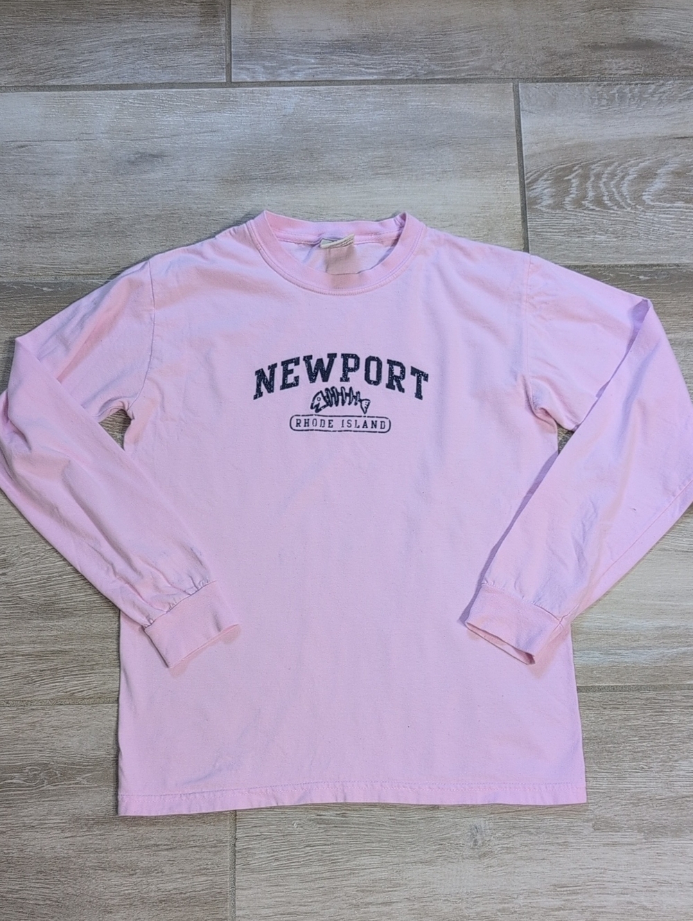 Comfort Colors Newport Rhode Island Long-Sleeve Tee